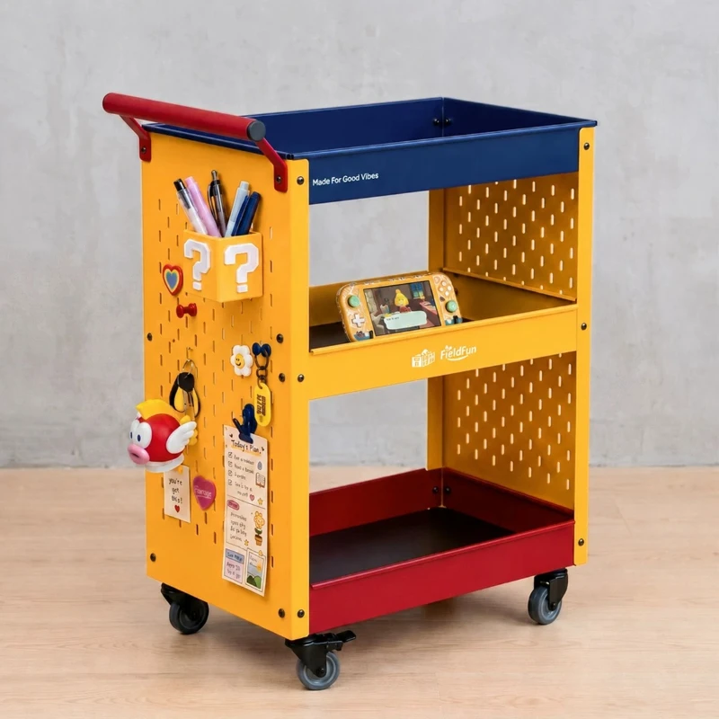 Pegboard Rolling Utility Cart  - огляд і ціна Book Cart Rolling