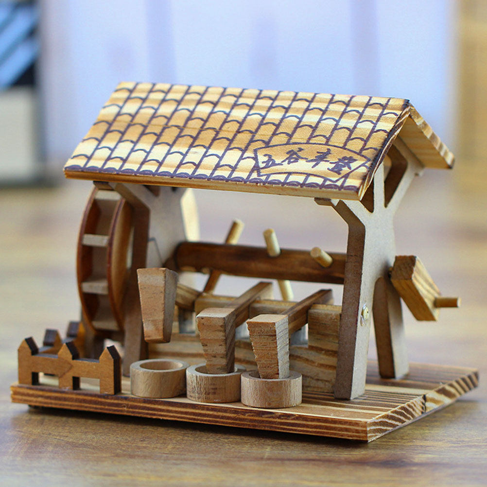 Handmade Wooden Waterwheel Dec - огляд і ціна Office Furniture Brand