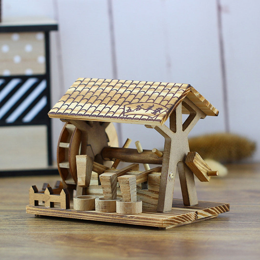 Handmade Wooden Waterwheel Dec - огляд і ціна Office Furniture Brand