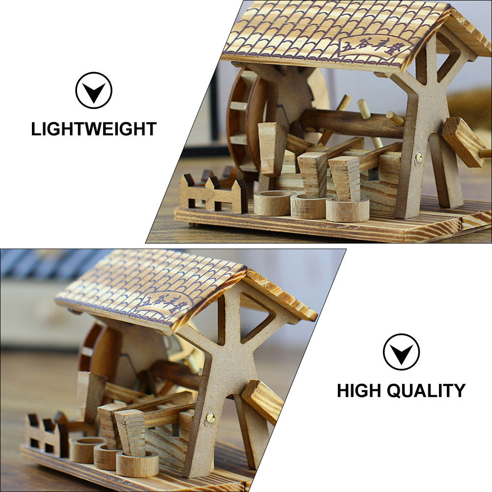 Handmade Wooden Waterwheel Dec - огляд і ціна Office Furniture Brand