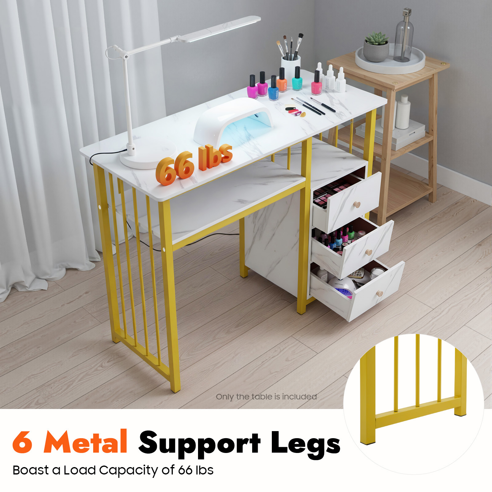 100*40*76cm Marbling Texture M - огляд і ціна Office Furniture For Small Spaces