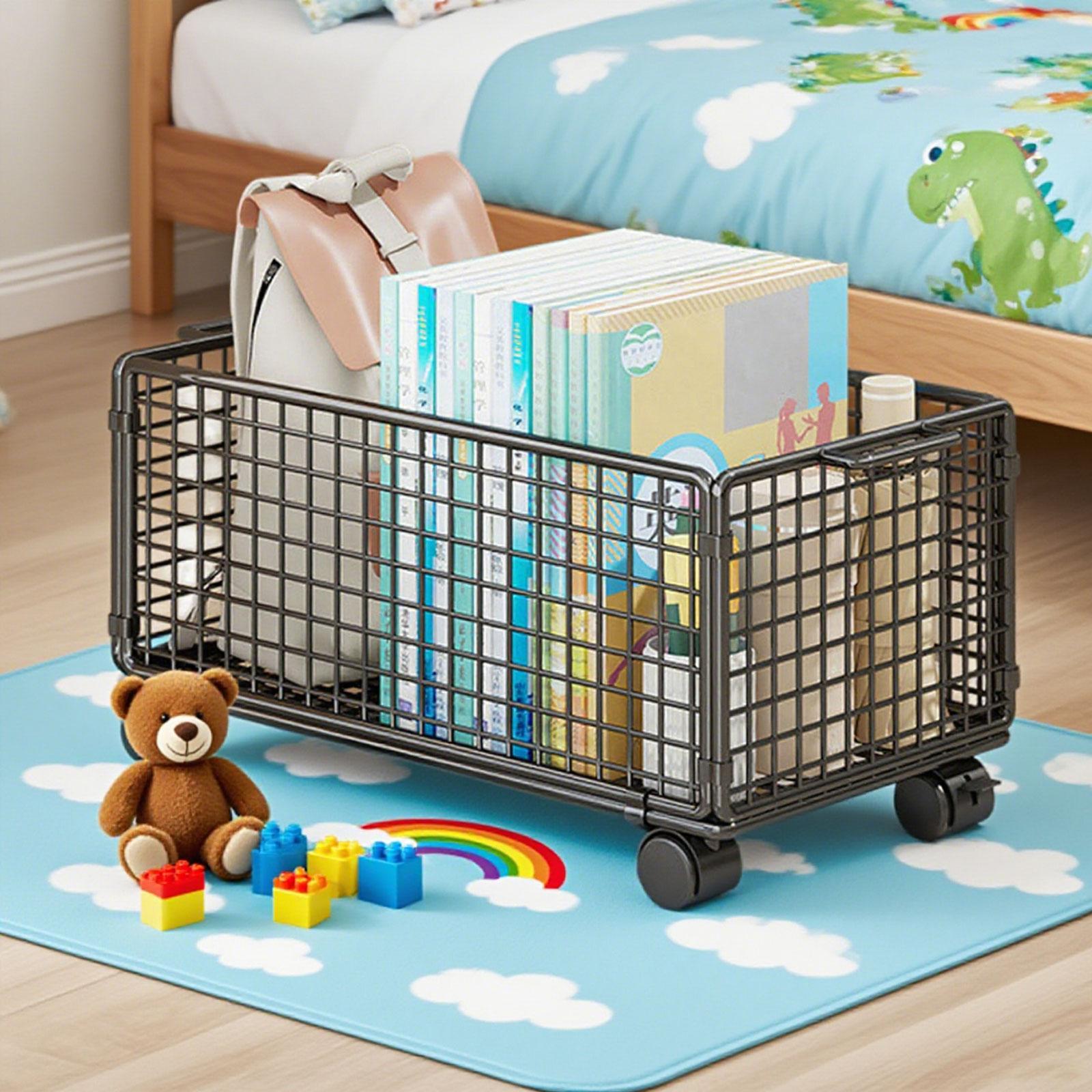 Under Desk Storage Cart Mesh R - огляд і ціна Book Cart Rolling