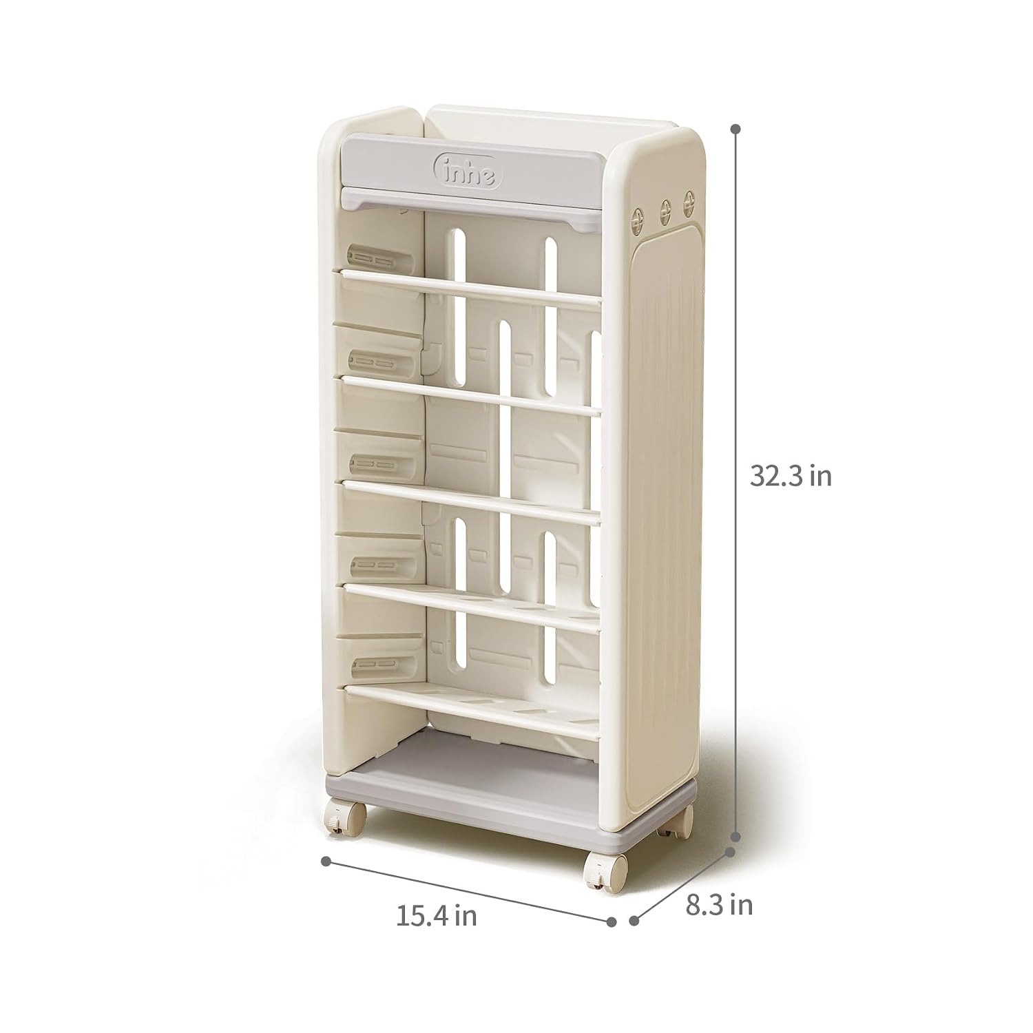 ® 7 Tier Book Cart | Mobile Bo - огляд і ціна Book Cart Rolling