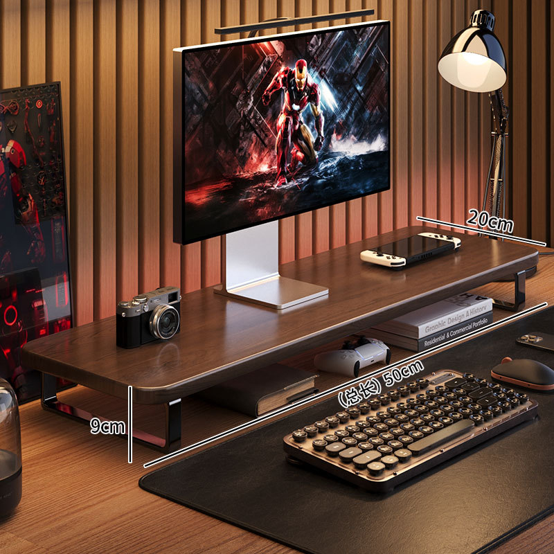 Gaming Monitor Stand Desk Rise - огляд і ціна Gaming Desk With Hutch
