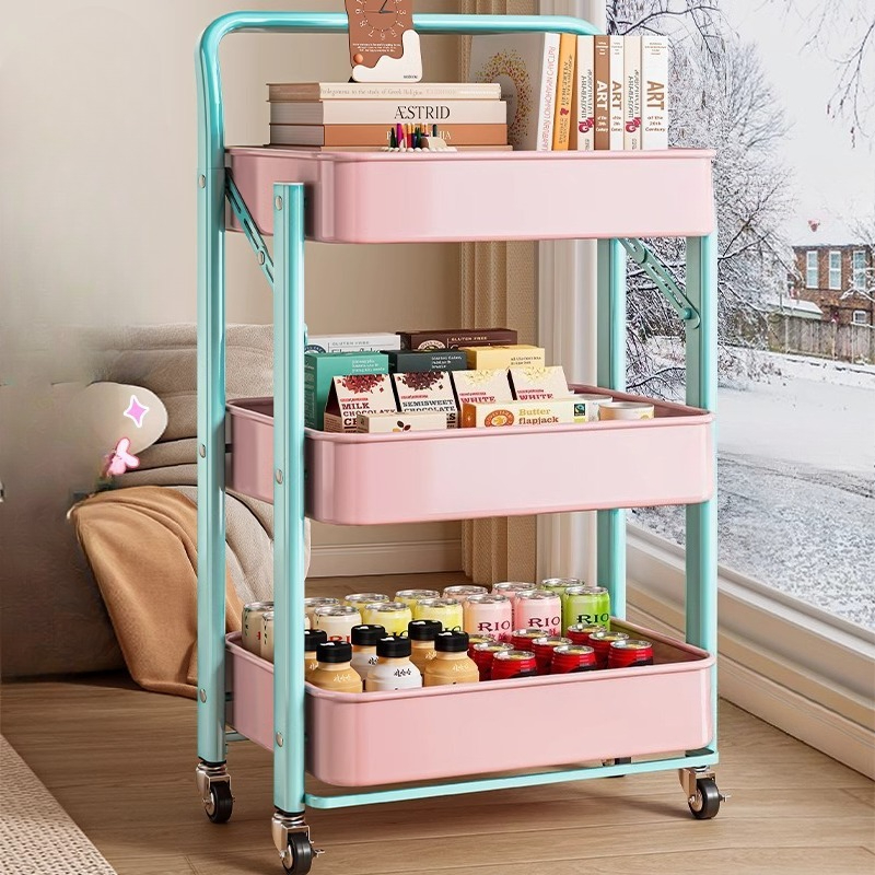 Foldable Multi Tier Rolling Tr - огляд і ціна Book Cart Rolling