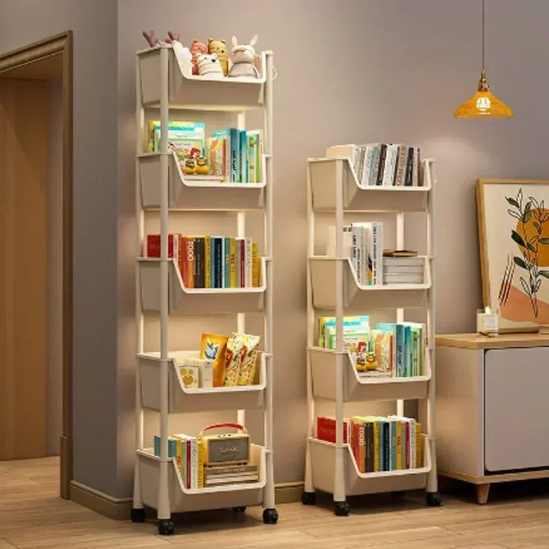 Versatile 4/5Tier Rolling Stor - огляд і ціна Book Cart Rolling