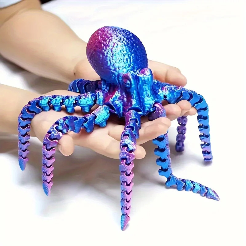 3D Printed Octopus Figurine -  - огляд і ціна Office Furniture Brand