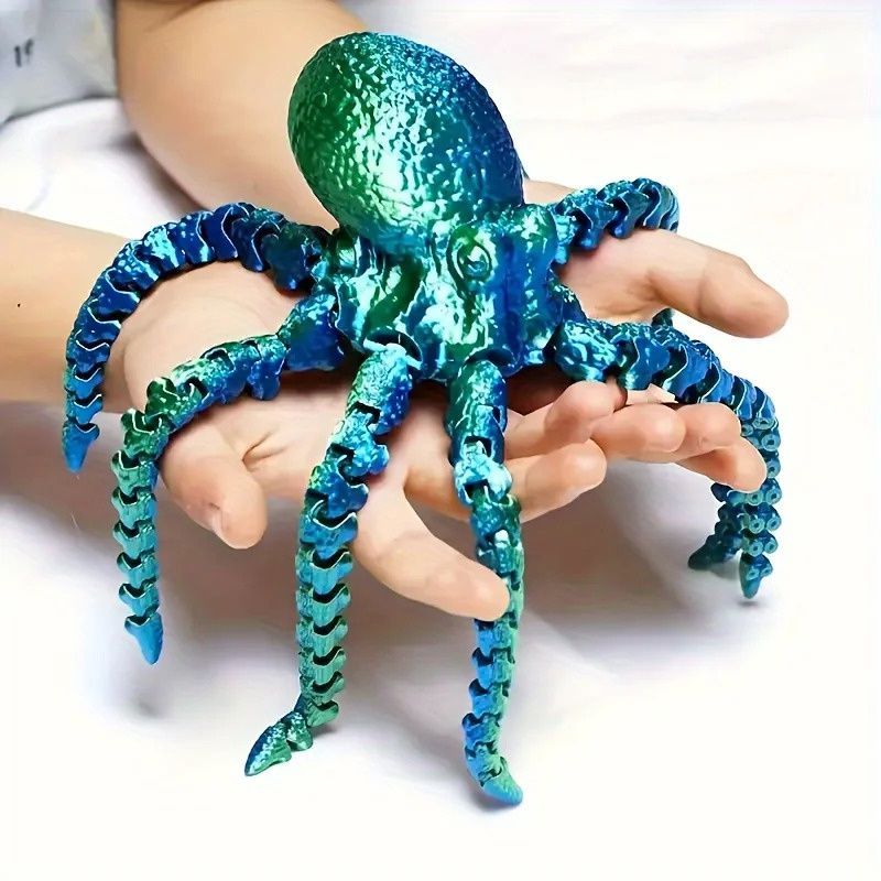 3D Printed Octopus Figurine -  - огляд і ціна Office Furniture Brand