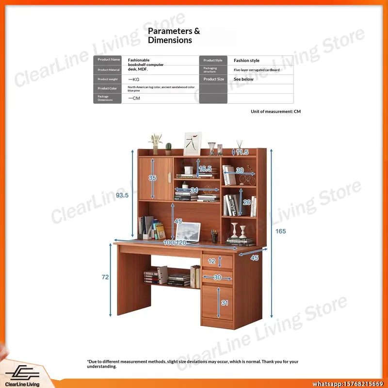 Computer Desk with Drawer and  - огляд і ціна Office Furniture For Small Spaces