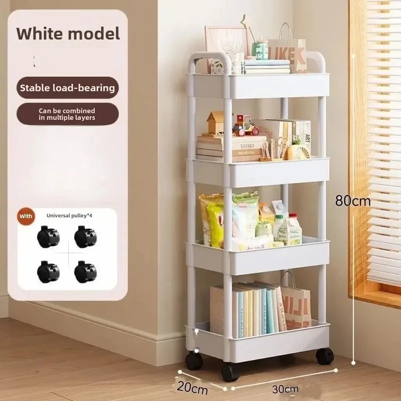 Rolling Storage Cart with Open - огляд і ціна Book Cart Rolling