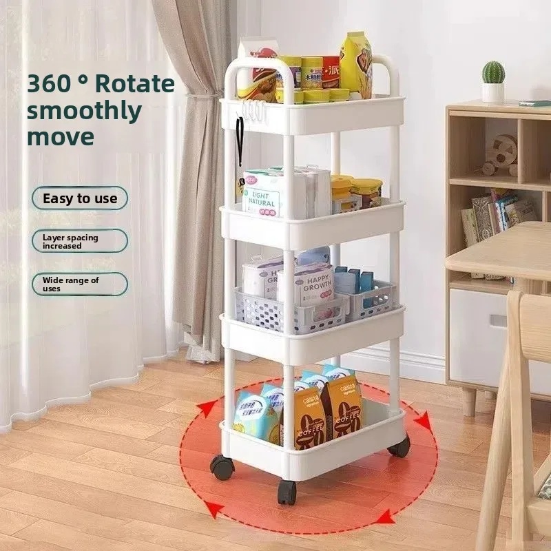 5-Tier Rolling Storage Cart wi - огляд і ціна Book Cart Rolling