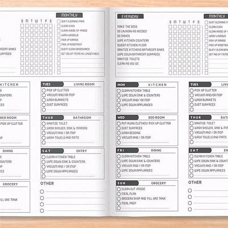 A55F-Cleaning Planner Chore Li - огляд і ціна Office Furniture List
