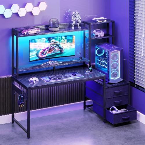 48 Inch Gaming Desk with Hutch - огляд і ціна Gaming Desk With Hutch