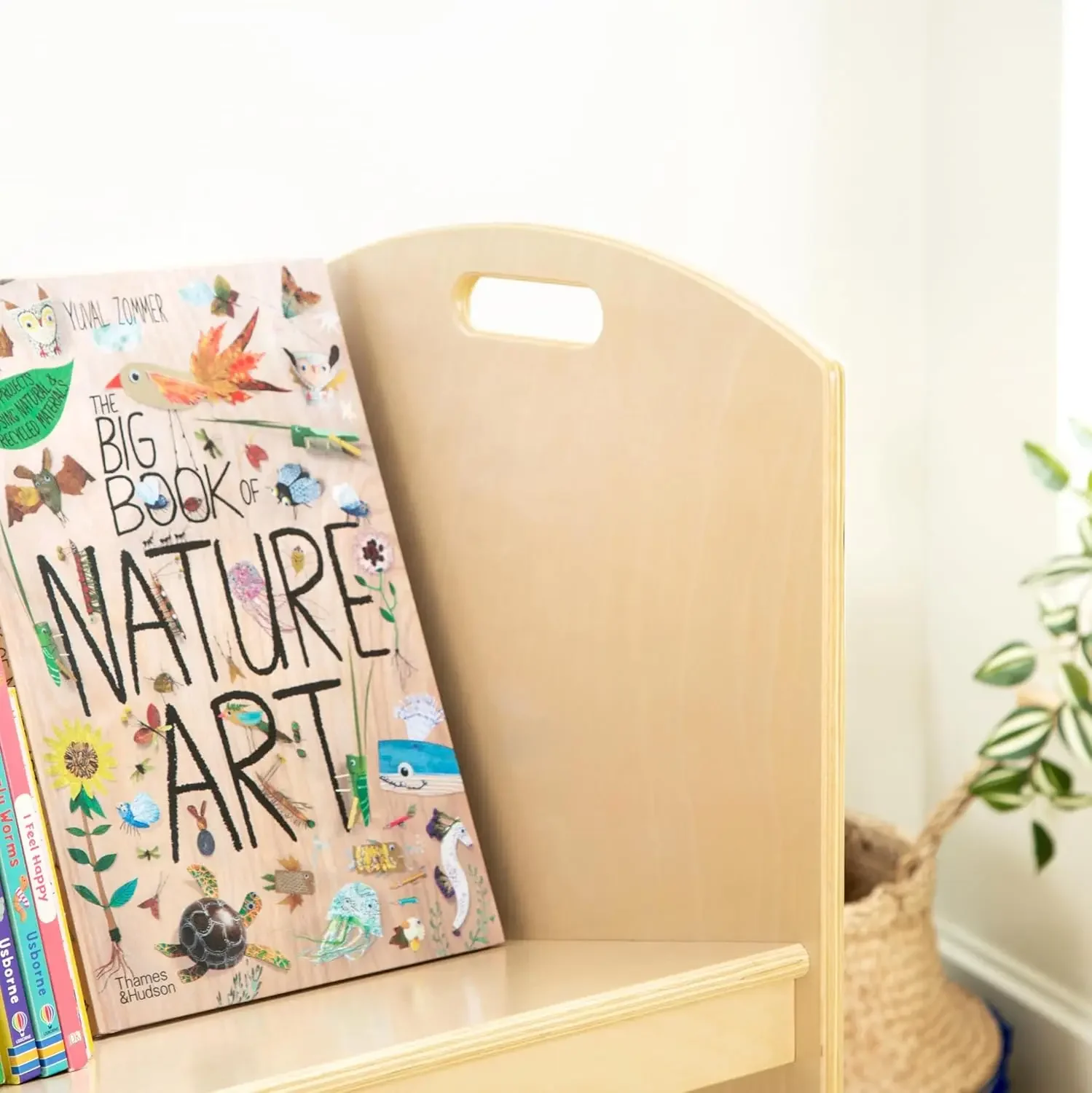 Kids Book Storage Cart - Natur - огляд і ціна Book Cart Rolling