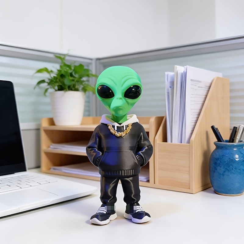 1 Piece Green Alien Figure wit - огляд і ціна Office Furniture Brand