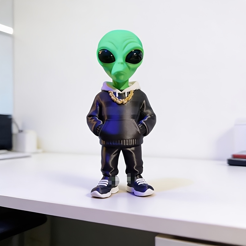 1 Piece Green Alien Figure wit - огляд і ціна Office Furniture Brand